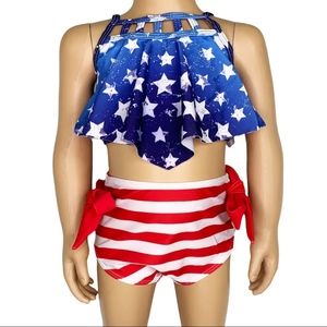 4th of July Girls Bathing Suit Tankini